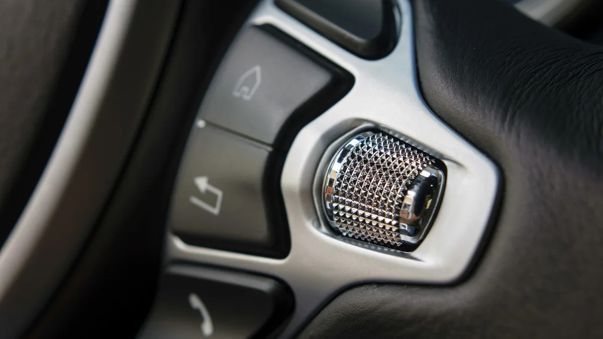 2017 Aston Martin DB11 steering wheel controls