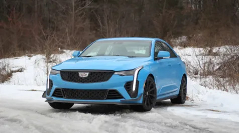 <h6><u>2023 Cadillac CT4 Review: Caddy's sporty compact chugs along nicely</u></h6>