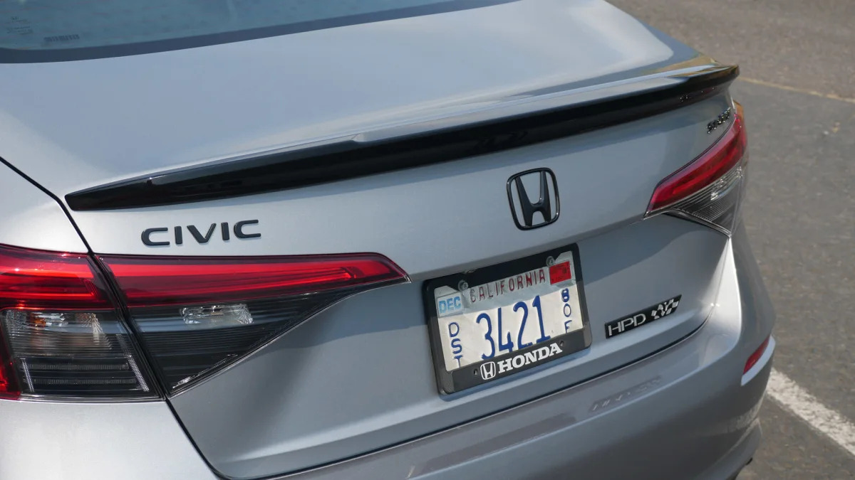 2022 Honda Civic Sport HPD badges