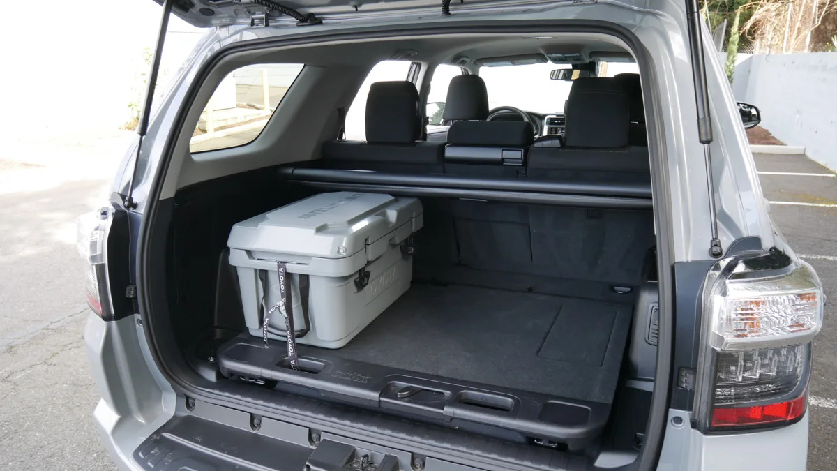 2021 Toyota 4Runner Trail Edition interior cargo