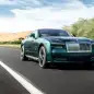 2024 Rolls-Royce Spectre in Imperial Jade action front