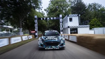 Ford Puma Rally1 prototype at the 2021 Goodwood Festival of Speed