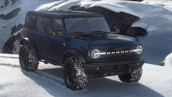 2021 Ford Bronco Four-Door colors rendered