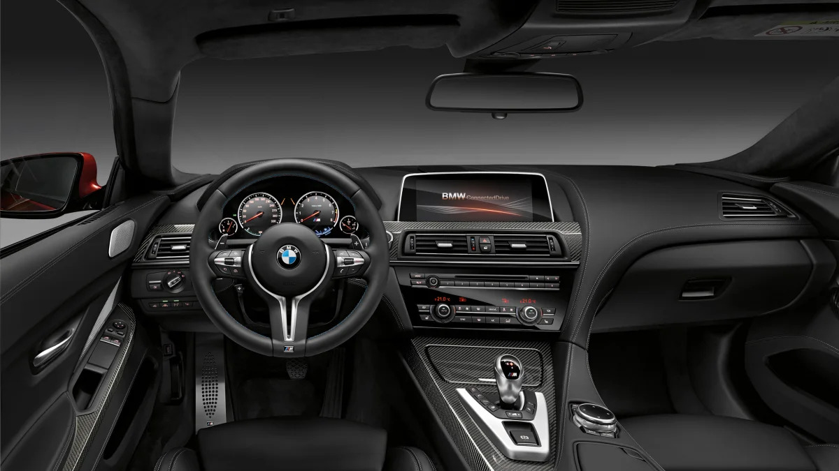 2016 BMW M6 with Competition Package interior cabin