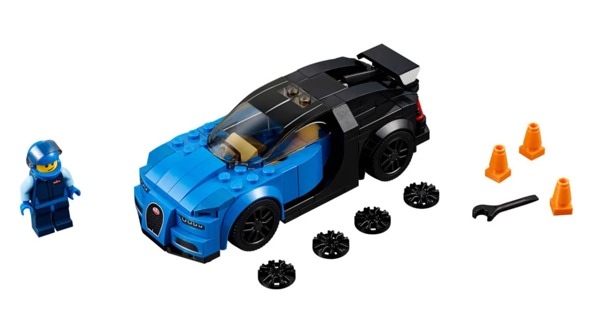 Bugatti Chiron Lego kit