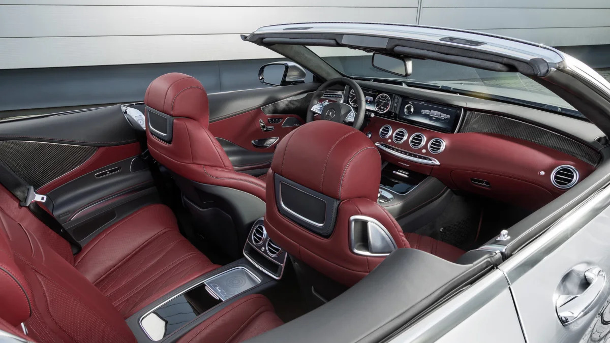 Mercedes-AMG S63 4Matic Cabriolet Edition 130 interior