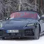 Porsche 718 Boxster EV spy shots
