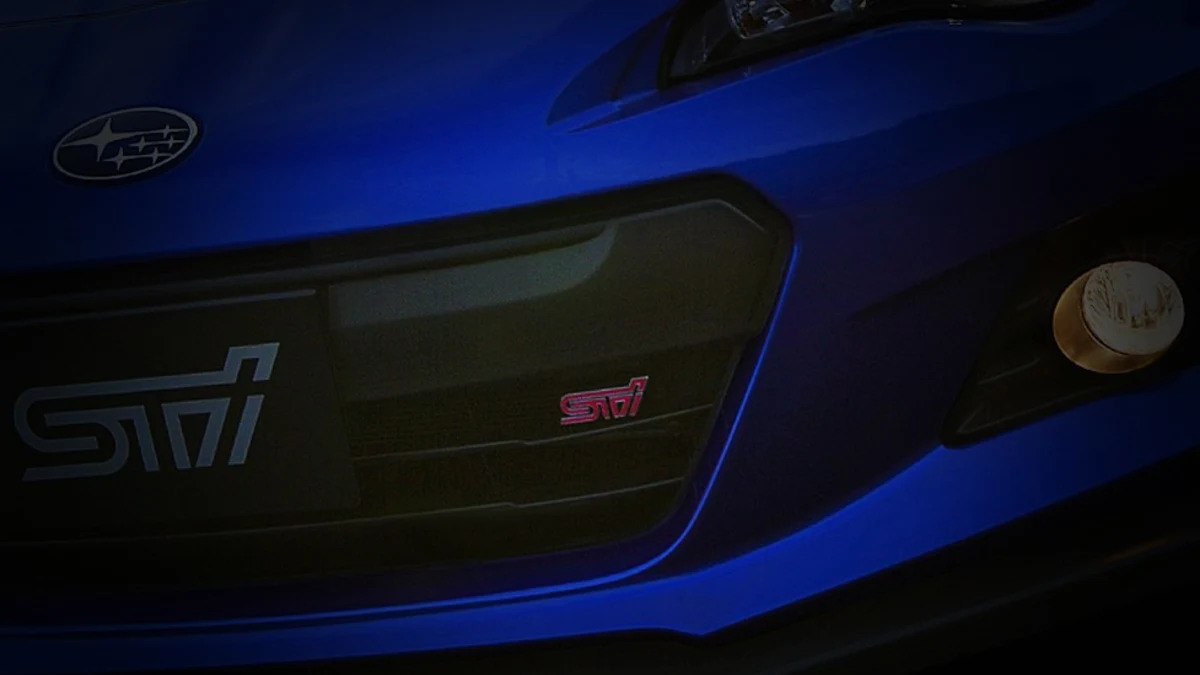 Subaru BRZ STI teaser image