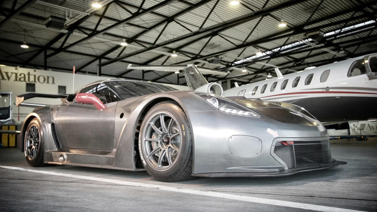 Callaway Corvette C7 GT3-R hangar