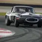 Jaguar Continuation Lightweight E-Type on track