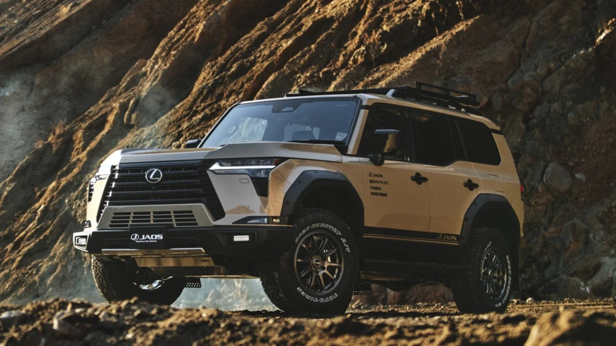 Lexus GX 550 Overtrail Concept is what the retail Overtrail trim should be