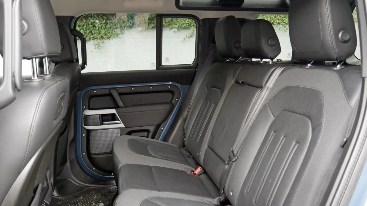 2021 Land Rover Defender 110 back seat 2