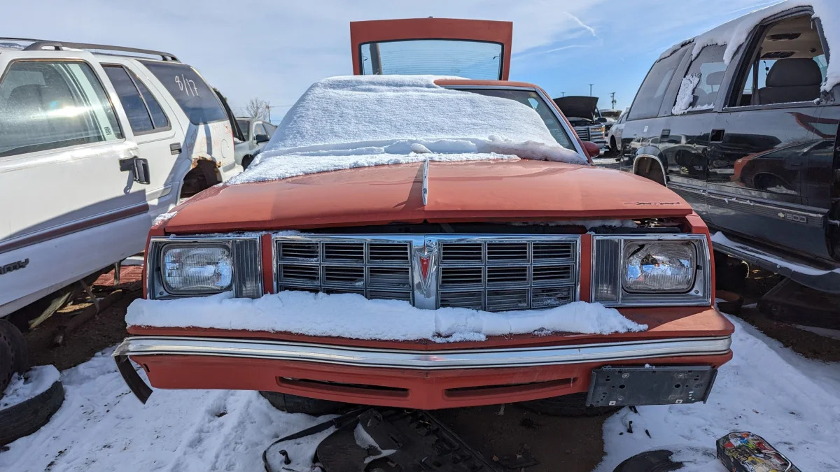 35 - 1980 Pontiac Phoenix in Colorado junkyard - photo by Murilee Martin