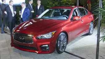 2016 Infiniti Q50 Red Sport 400: Live Images