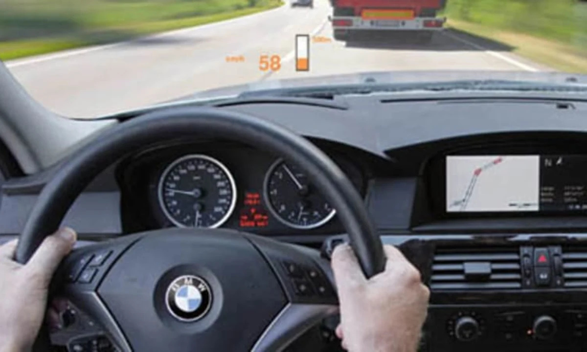 Achtung! BMW's new Heads-Up Display - Autoblog
