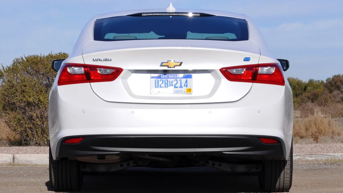 2016 Chevrolet Malibu Hybrid rear view
