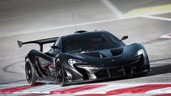 McLaren P1 GTR prototype on track