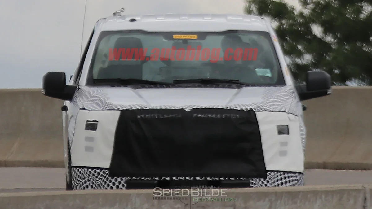 2018 ford f-150 spy photo front grille