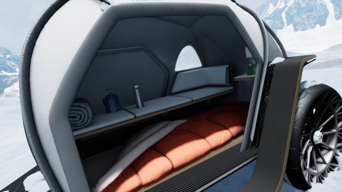 BMW North Face Futurelight Camper concept