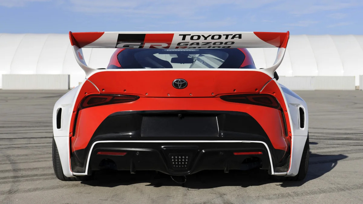 Toyota Supra autonomous drift car