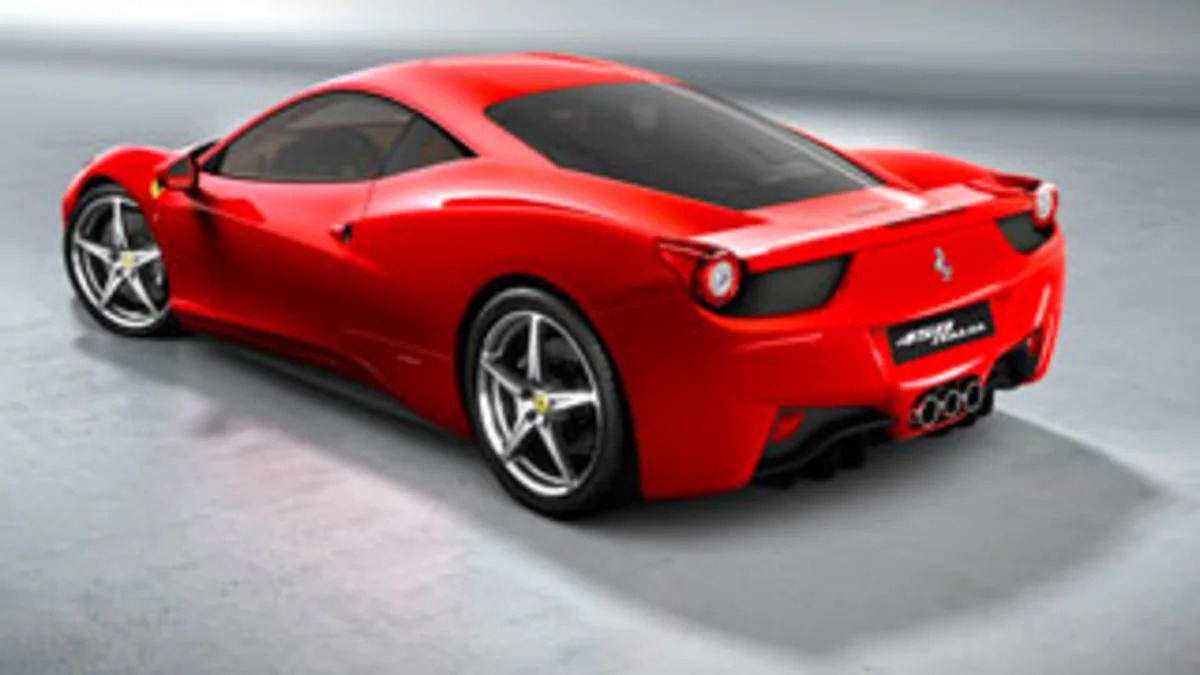 Ferrari 458 Italia Announced