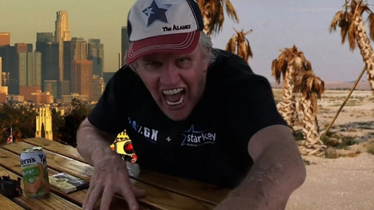 Gary Busey Has a Solution for California’s Drought Crisis