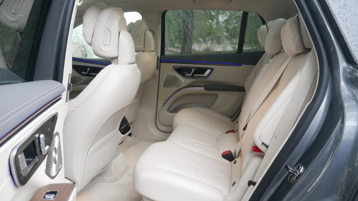2023 Mercedes-Benz EQS SUV back seat