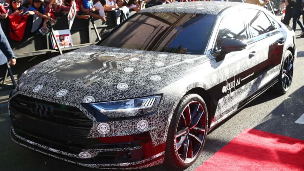 New Audi A8 at the Spider-Man: Homecoming premiere