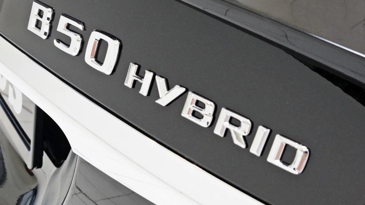 Brabus Mercedes S550 Hybrid trunklid nameplate