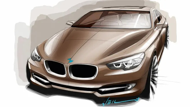 2014 BMW Vision Future Luxury Concept  Design Sketch car HD wallpaper   Peakpx