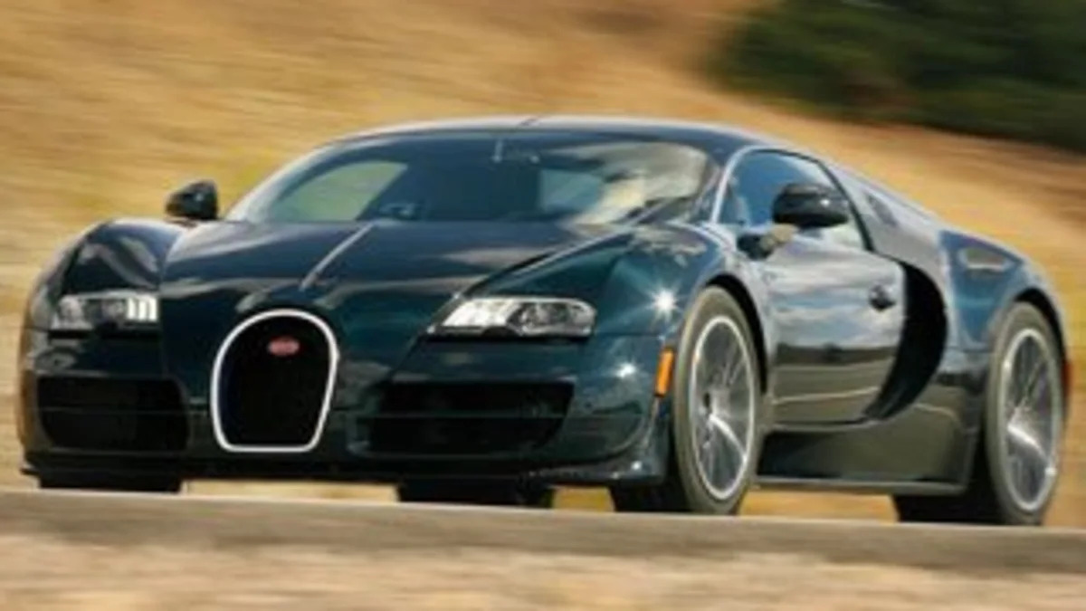 1. Bugatti Veyron Super Sport