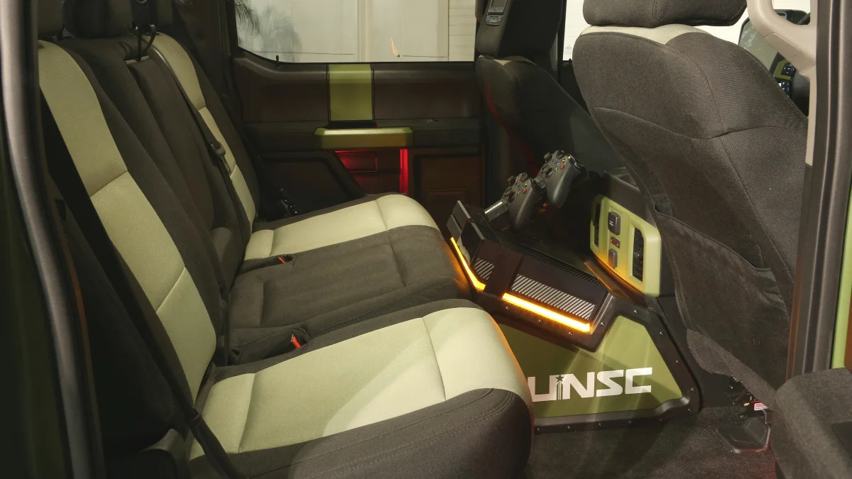 Ford F-150 Halo Sandcat interior xbox