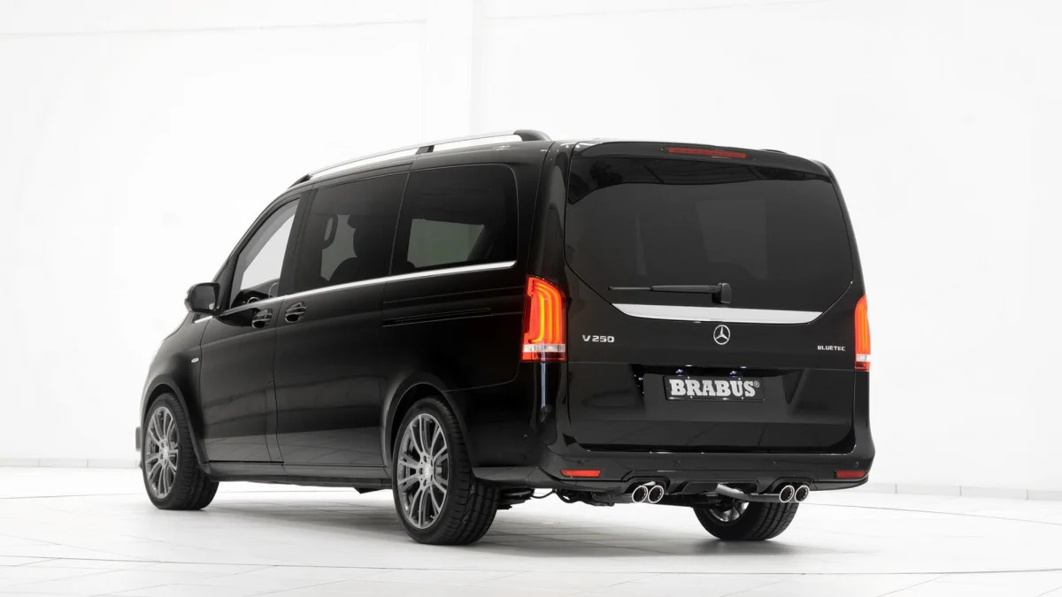 Mercedes-Benz V-Class by Brabus rear 3/4