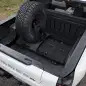 GMC HUMMER EV bed-mounted vertical spare tire carrier