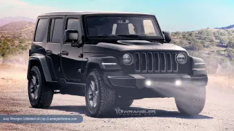 2018 Jeep Wrangler JL renderings