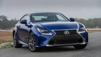 2016 Lexus RC 200t and RC 300 AWD