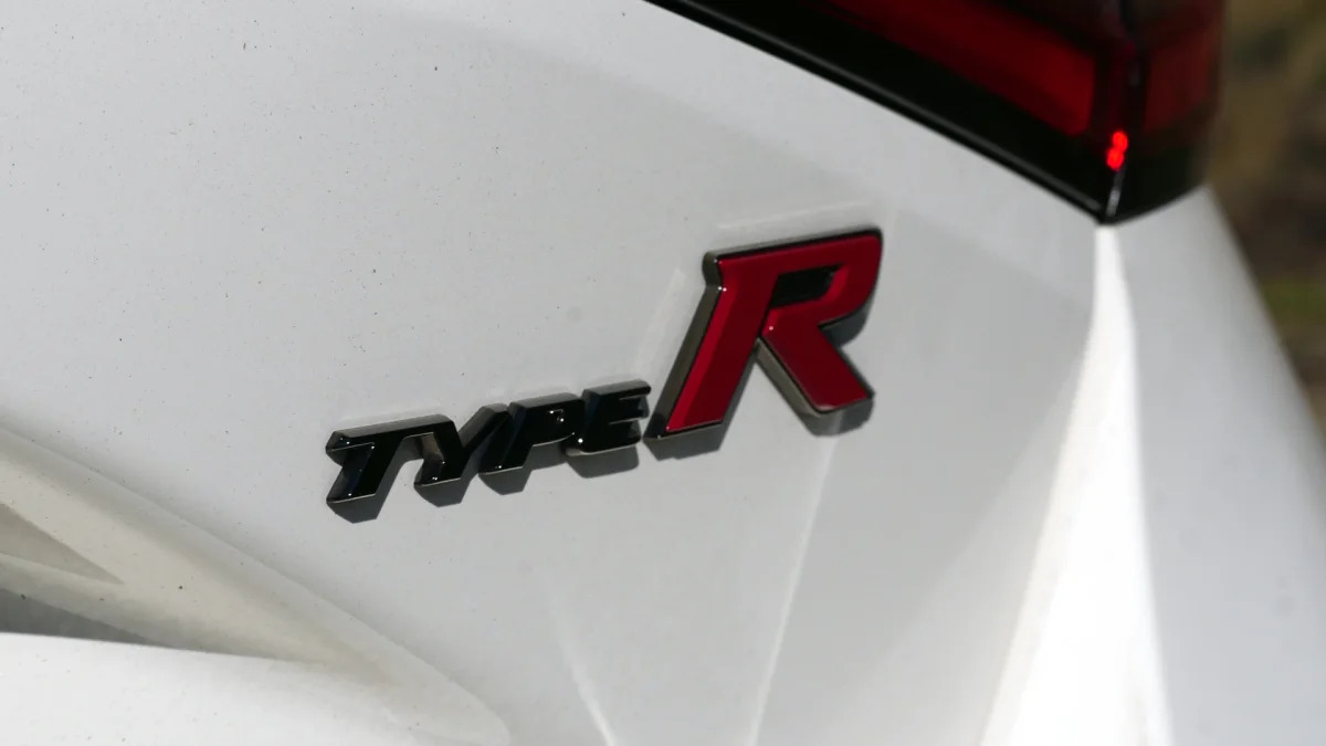 2023 Honda Civic Type R badge