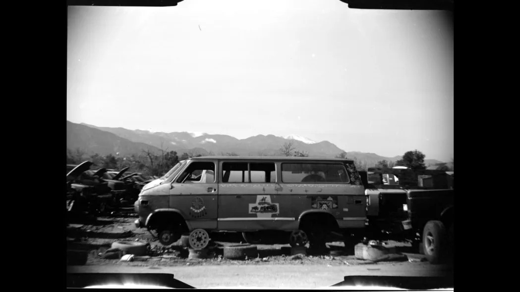 98 1976 Chevrolet Van in Colorado junkyard photo by Murilee Martin
