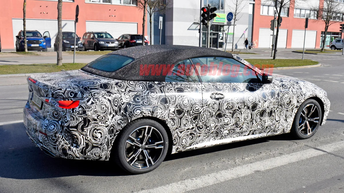 BMW 4 Series Convertible spied