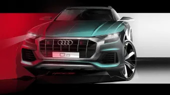 2019 Audi Q8 sketches