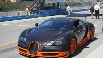 Bugatti Veyron Super Sport at Laguna Seca