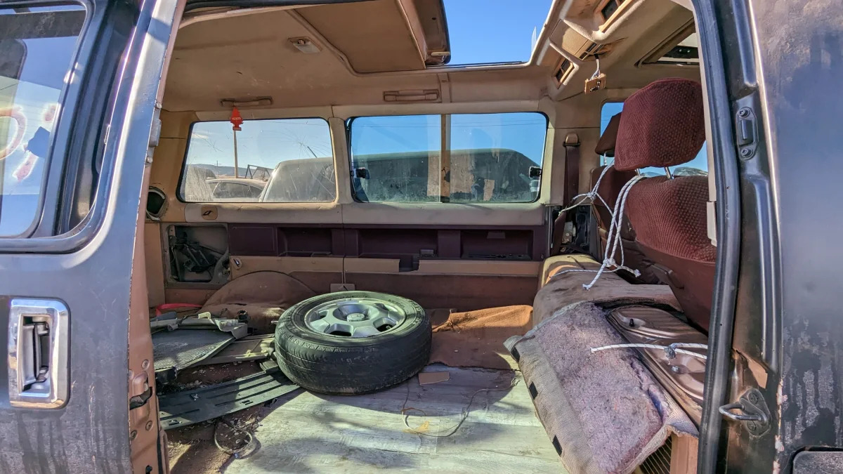29 - 1984 Toyota TownAce van in Colorado junkyard - photo by Murilee Martin