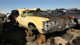 Junked 1972 Mercury Cougar XR-7 Hardtop Coupe