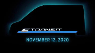 Ford teases all-electric Transit ahead of November debut