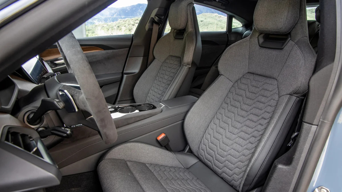2022 Audi ETron GT front seats