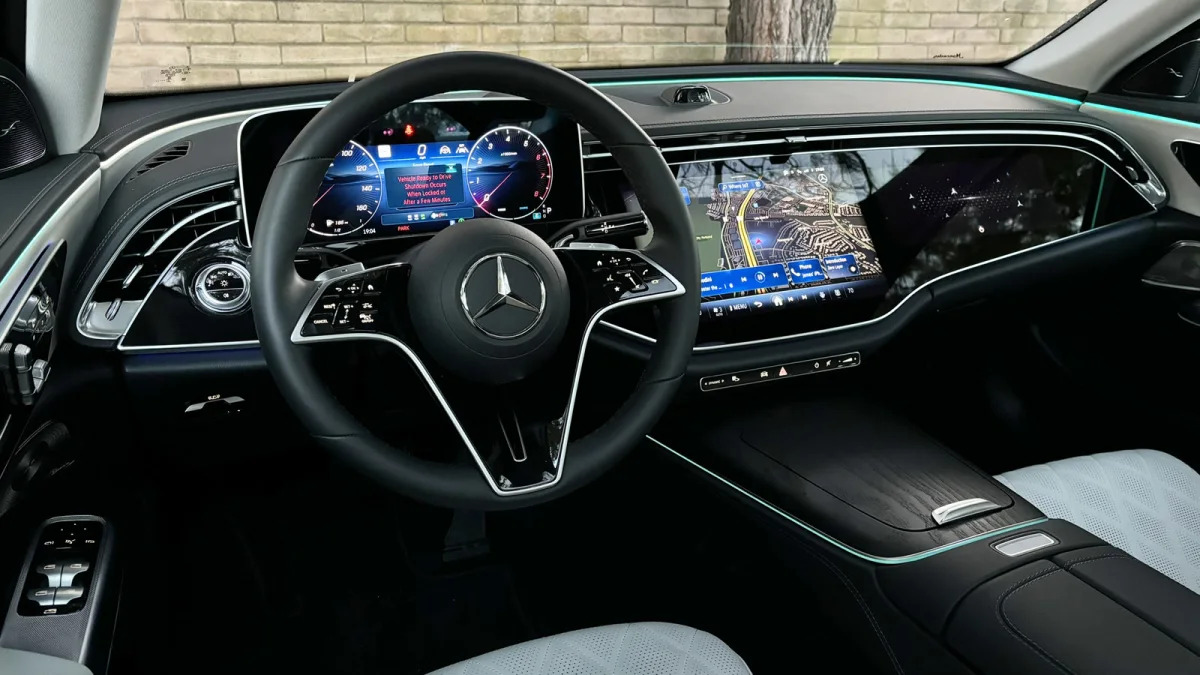 2024 Mercedes-Benz E-Class Interior interior from driver
