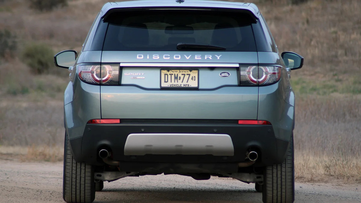2015 Land Rover Discovery Sport rear view