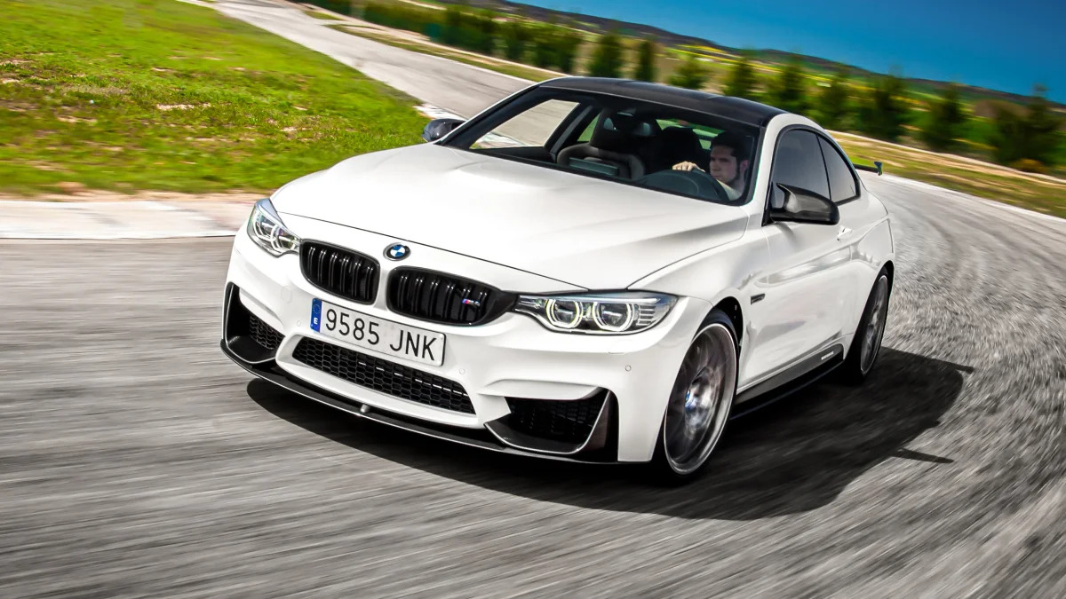 BMW M4 Competition Sport front three-quarter