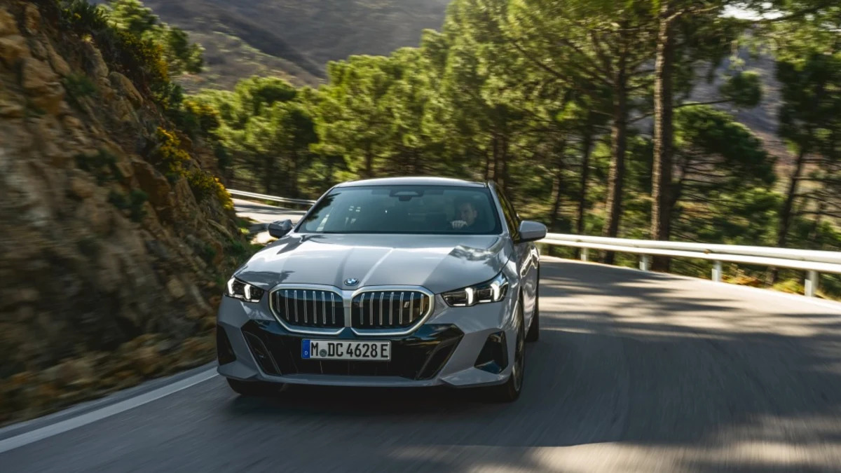 2024 BMW 5 Series earned a Top Safety Pick + designation