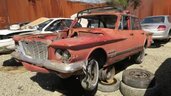 Junked 1962 Plymouth Valiant